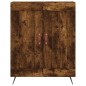 vidaXL Highboard Räuchereiche 69,5x34x180 cm Holzwerkstoff vidaXL Highboard Räuchereiche 69,5x34x180 cm Holzwerkstoff