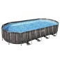 Bestway Swimmingpool Set Oval 7,32x3,66x1,22 m Bestway Swimmingpool Set Oval 7,32x3,66x1,22 m