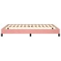 vidaXL Bettgestell Rosa 140x200 cm Samt vidaXL Bettgestell Rosa 140x200 cm Samt