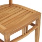 vidaXL 5-tlg. Garten-Essgruppe Massivholz Teak vidaXL 5-tlg. Garten-Essgruppe Massivholz Teak