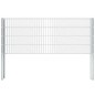 vidaXL Zaunpfosten 20 Stk. Silbern 140 cm Verzinkter Stahl vidaXL Zaunpfosten 20 Stk. Silbern 140 cm Verzinkter Stahl
