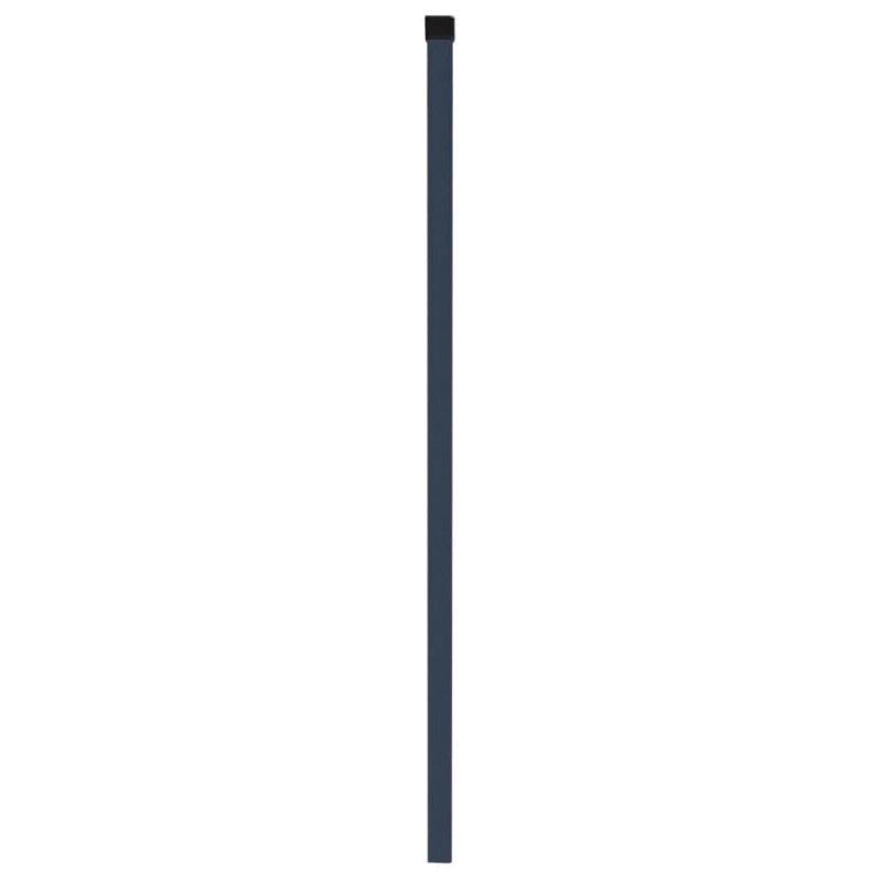 vidaXL Zaunpfosten 10 Stk. Grau 170 cm Verzinkter Stahl vidaXL Zaunpfosten 10 Stk. Grau 170 cm Verzinkter Stahl