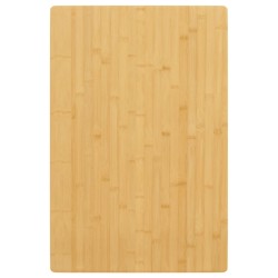 vidaXL Tischplatte 40x60x2,5 cm Bambus