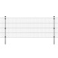 vidaXL Zaunpfosten 10 Stk. Silbern 130 cm Verzinkter Stahl vidaXL Zaunpfosten 10 Stk. Silbern 130 cm Verzinkter Stahl