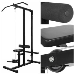 vidaXL Kraftturm mit Hantelscheiben 40 kg
