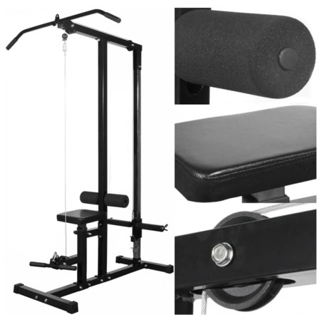 vidaXL Kraftturm mit Hantelscheiben 40 kg