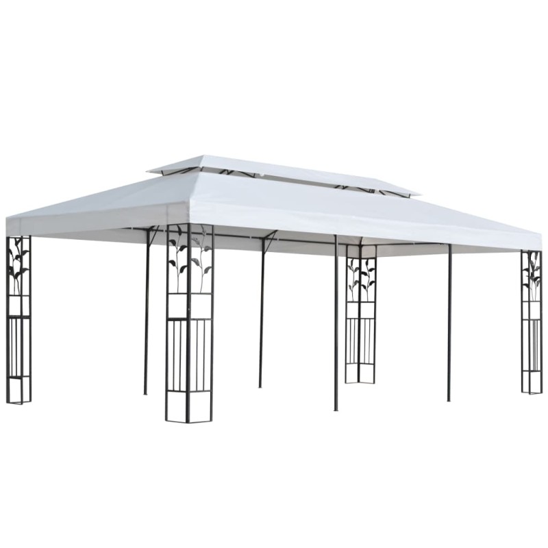 vidaXL Pavillon 3 x 6 m Weiß vidaXL Pavillon 3 x 6 m Weiß