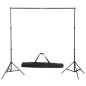 vidaXL Fotostudio-Set mit Softboxen und Hintergrundsystem vidaXL Fotostudio-Set mit Softboxen und Hintergrundsystem