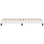Bettgestell Weiß 80x200 cm Kunstleder Bettgestell Weiß 80x200 cm Kunstleder