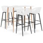 vidaXL 5-tlg. Bar-Set Weiß vidaXL 5-tlg. Bar-Set Weiß
