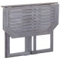 vidaXL 4-tlg. Bistro-Set Massivholz Akazie Grau vidaXL 4-tlg. Bistro-Set Massivholz Akazie Grau
