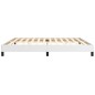 Bettgestell Weiß 200x200 cm Kunstleder Bettgestell Weiß 200x200 cm Kunstleder