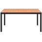 vidaXL 7-tlg. Garten-Essgruppe PVC Rattan Schwarz und Braun vidaXL 7-tlg. Garten-Essgruppe PVC Rattan Schwarz und Braun