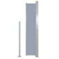 vidaXL Ausziehbare Seitenmarkise 160x300 cm Grau vidaXL Ausziehbare Seitenmarkise 160x300 cm Grau