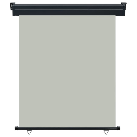 vidaXL Balkon-Seitenmarkise 140 × 250 cm Grau