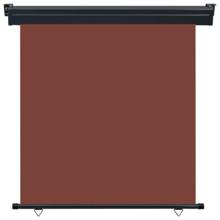 vidaXL Balkon-Seitenmarkise 160 × 250 cm Braun