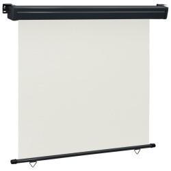 vidaXL Balkon-Seitenmarkise 170 × 250 cm Creme