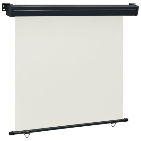 vidaXL Balkon-Seitenmarkise 170 × 250 cm Creme