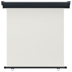 vidaXL Balkon-Seitenmarkise 170 × 250 cm Creme