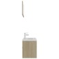 vidaXL Badmöbel-Set Sonoma-Eiche Holzwerkstoff vidaXL Badmöbel-Set Sonoma-Eiche Holzwerkstoff