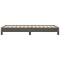 vidaXL Bettgestell Dunkelgrau 80x200 cm Samt vidaXL Bettgestell Dunkelgrau 80x200 cm Samt