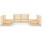 vidaXL 6-tlg. Garten-Lounge-Set Massivholz Kiefer vidaXL 6-tlg. Garten-Lounge-Set Massivholz Kiefer
