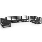 vidaXL 8-tlg. Garten-Lounge-Set Schwarz Massivholz Kiefer vidaXL 8-tlg. Garten-Lounge-Set Schwarz Massivholz Kiefer
