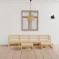 vidaXL 6-tlg. Garten-Lounge-Set Massivholz Kiefer vidaXL 6-tlg. Garten-Lounge-Set Massivholz Kiefer