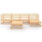vidaXL 6-tlg. Garten-Lounge-Set Massivholz Kiefer vidaXL 6-tlg. Garten-Lounge-Set Massivholz Kiefer