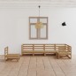 vidaXL 6-tlg. Garten-Lounge-Set Honigbraun Massivholz Kiefer vidaXL 6-tlg. Garten-Lounge-Set Honigbraun Massivholz Kiefer