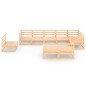 vidaXL 9-tlg. Garten-Lounge-Set Massivholz Kiefer vidaXL 9-tlg. Garten-Lounge-Set Massivholz Kiefer