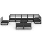 vidaXL 10-tlg. Garten-Lounge-Set Schwarz Massivholz Kiefer vidaXL 10-tlg. Garten-Lounge-Set Schwarz Massivholz Kiefer