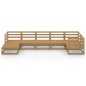 vidaXL 7-tlg. Garten-Lounge-Set Honigbraun Massivholz Kiefer vidaXL 7-tlg. Garten-Lounge-Set Honigbraun Massivholz Kiefer