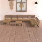 vidaXL 8-tlg. Garten-Lounge-Set Honigbraun Massivholz Kiefer vidaXL 8-tlg. Garten-Lounge-Set Honigbraun Massivholz Kiefer