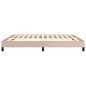 Bettgestell Cappuccino-Braun 180x200 cm Kunstleder Bettgestell Cappuccino-Braun 180x200 cm Kunstleder