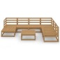 vidaXL 8-tlg. Garten-Lounge-Set Honigbraun Massivholz Kiefer vidaXL 8-tlg. Garten-Lounge-Set Honigbraun Massivholz Kiefer