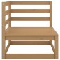 vidaXL 11-tlg. Garten-Lounge-Set Honigbraun Massivholz Kiefer vidaXL 11-tlg. Garten-Lounge-Set Honigbraun Massivholz Kiefer
