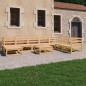 vidaXL 9-tlg. Garten-Lounge-Set Massivholz Kiefer vidaXL 9-tlg. Garten-Lounge-Set Massivholz Kiefer