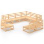 vidaXL 9-tlg. Garten-Lounge-Set Massivholz Kiefer vidaXL 9-tlg. Garten-Lounge-Set Massivholz Kiefer
