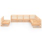 vidaXL 9-tlg. Garten-Lounge-Set Massivholz Kiefer vidaXL 9-tlg. Garten-Lounge-Set Massivholz Kiefer