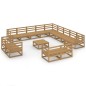 vidaXL 14-tlg. Garten-Lounge-Set Massivholz Kiefer vidaXL 14-tlg. Garten-Lounge-Set Massivholz Kiefer