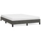 Bettgestell Dunkelgrau 140x190 cm Samt Bettgestell Dunkelgrau 140x190 cm Samt