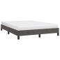 Bettgestell Dunkelgrau 140x190 cm Samt Bettgestell Dunkelgrau 140x190 cm Samt