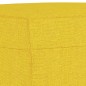 vidaXL 3-tlg. Sofagarnitur mit Kissen Hellgelb Stoff vidaXL 3-tlg. Sofagarnitur mit Kissen Hellgelb Stoff