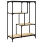 vidaXL Bücherregal Sonoma-Eiche 81x36x115 cm Holzwerkstoff und Stahl vidaXL Bücherregal Sonoma-Eiche 81x36x115 cm Holzwerkstoff und Stahl