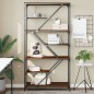 vidaXL Bücherregal Braun Eichen-Optik 91x36x176 cm Holzwerkstoff vidaXL Bücherregal Braun Eichen-Optik 91x36x176 cm Holzwerkstoff