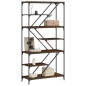 vidaXL Bücherregal Braun Eichen-Optik 91x36x176 cm Holzwerkstoff vidaXL Bücherregal Braun Eichen-Optik 91x36x176 cm Holzwerkstoff