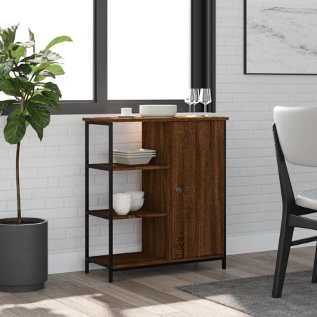vidaXL Sideboard Braun Eichen-Optik 70x30x80 cm Holzwerkstoff