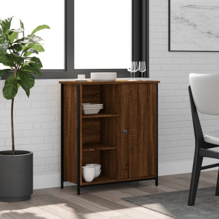 vidaXL Sideboard Braun Eichen-Optik 70x30x80 cm Holzwerkstoff