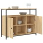 vidaXL Sideboard Sonoma-Eiche 100x35x80 cm Holzwerkstoff vidaXL Sideboard Sonoma-Eiche 100x35x80 cm Holzwerkstoff